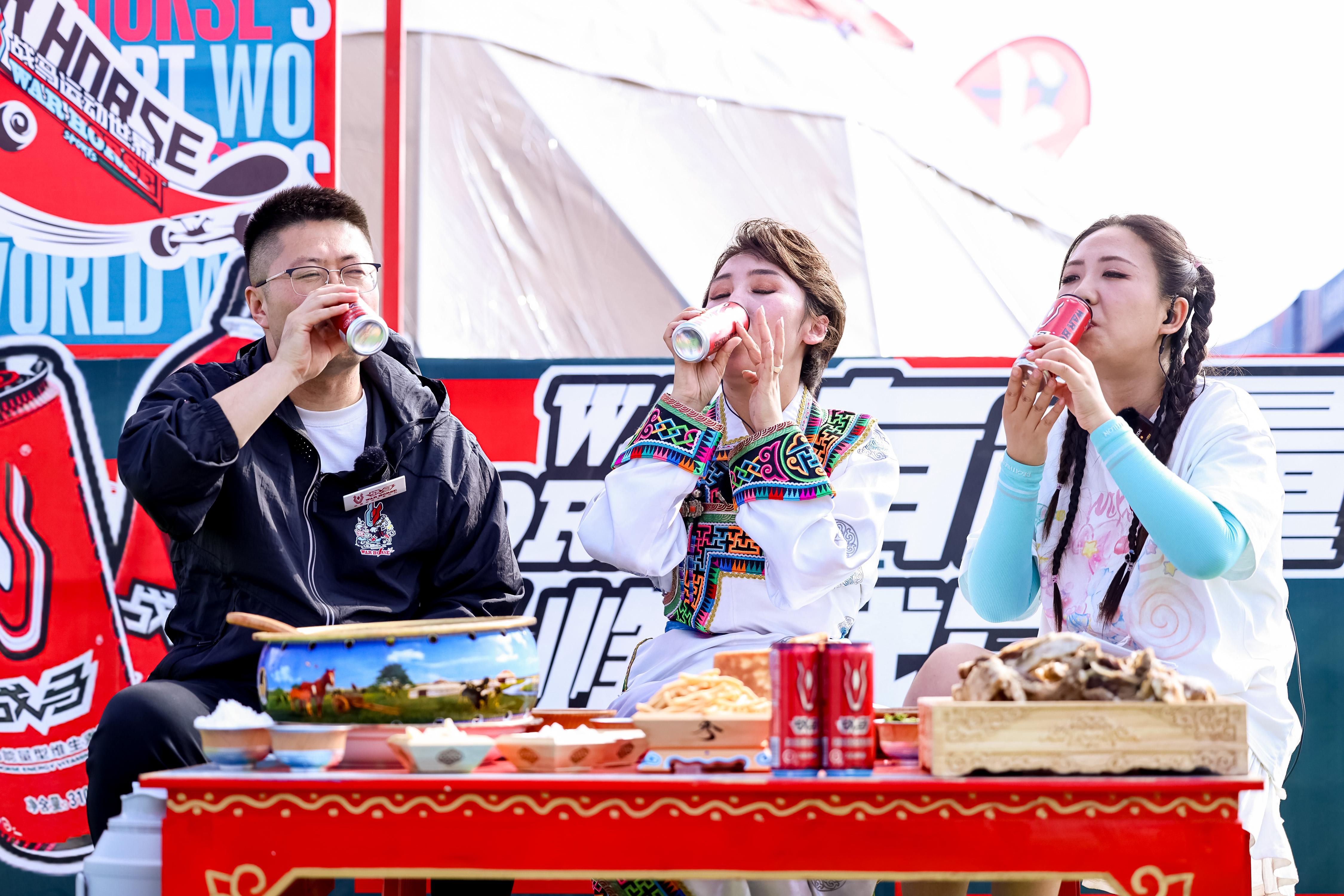 民族能量饮料战马品牌携手内蒙古第34届那达慕，共创民族文化年轻化新风尚